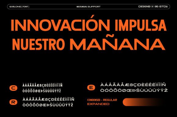 Gearlong Font - Preview 6