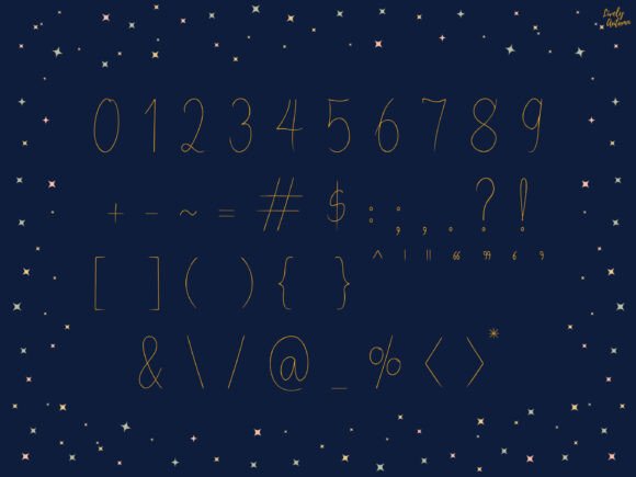 Glamorous Night Font - Preview 2
