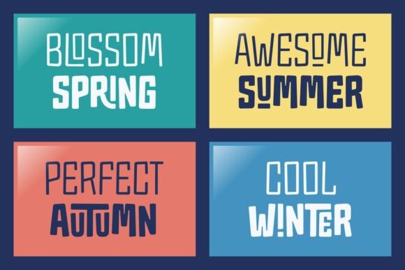 Happy Season Font - Preview 3