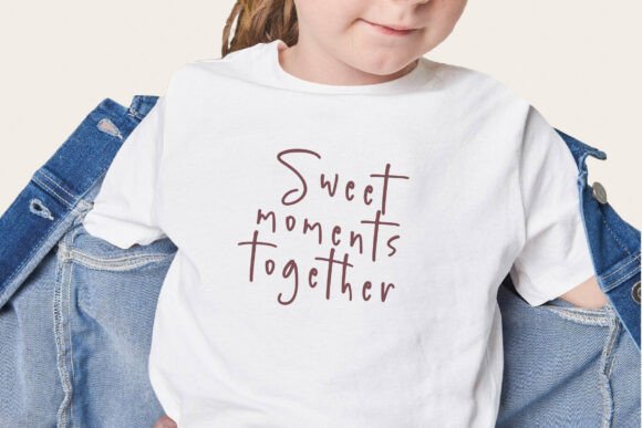 Mangostory Crayonkids Font PNG with transparent background - Preview 1
