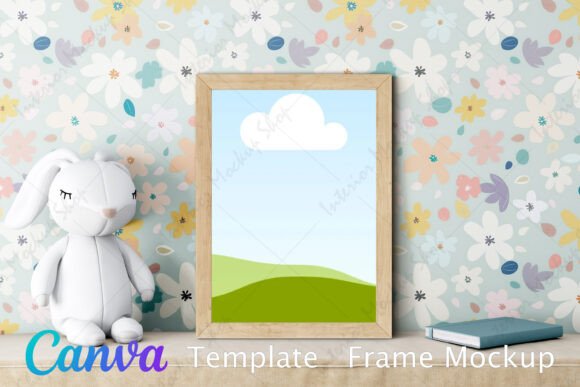 Mockup Kids, Frame Mockup Canva