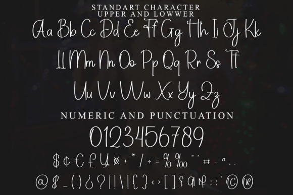Santa Clause Font PNG with transparent background - Preview 4