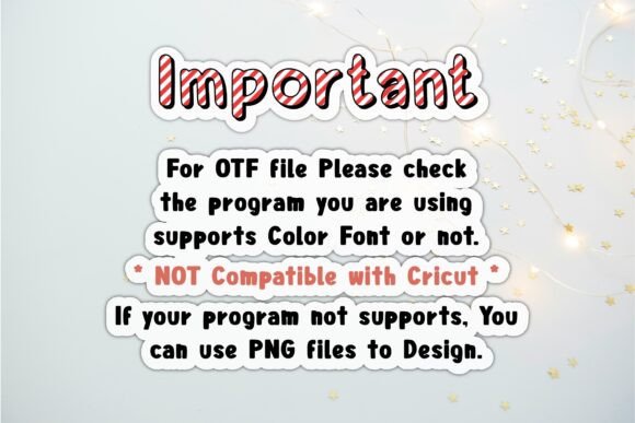 Amber Candy Cane Font - Preview 3