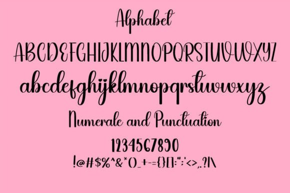 Blueberry Font - Preview 3