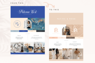 Brand Board Template Canva Branding Kit Graphic by Spinsugar · Creative ...