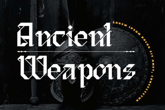 Classical Garments Font - Preview 4