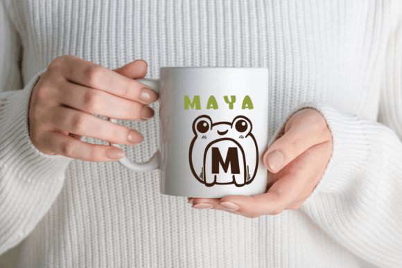 Cute Frog Sticker Font - Preview 6
