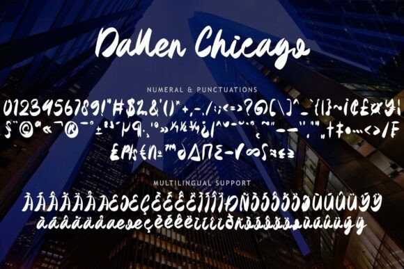 Dallen Chicago Font - Preview 5