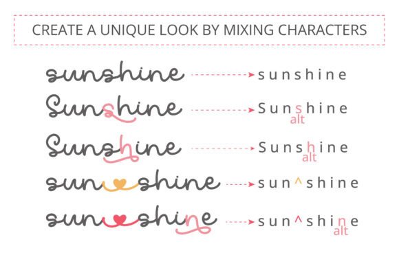 Forever Yours Font - Preview 6