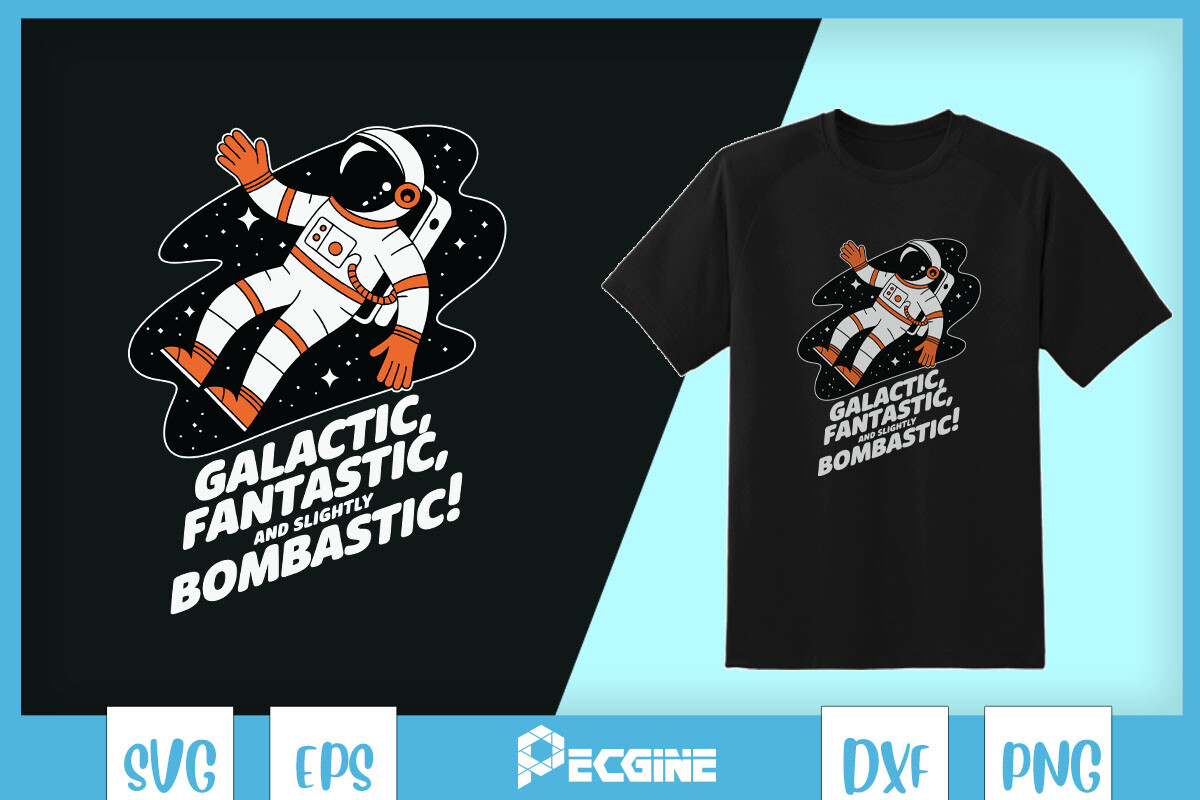 Science Humor Svg Galactic Astronaut Science Humor SVG Graphic by Pecgine · Creative Fabrica