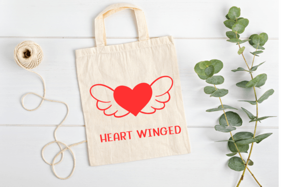 Heart Winged Font - Preview 4