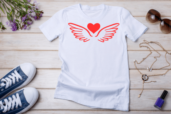 Heart Winged Font - Preview 5