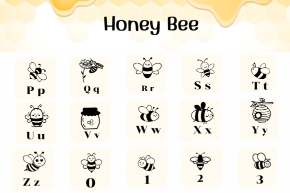 Honey Bee Font - Preview 2