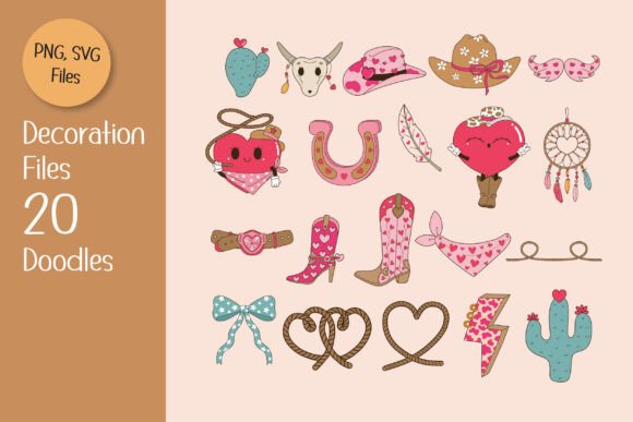 Howdy Valentine Font PNG with transparent background - Preview 6