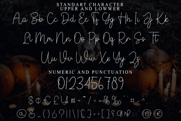 Little Present Font PNG with transparent background - Preview 4