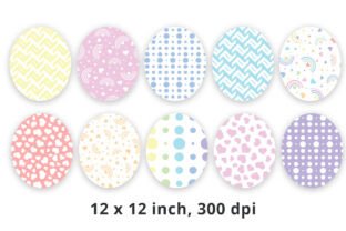 Pastel Rainbow Digital Background Papers Graphic by Lemon Paper Lab ...