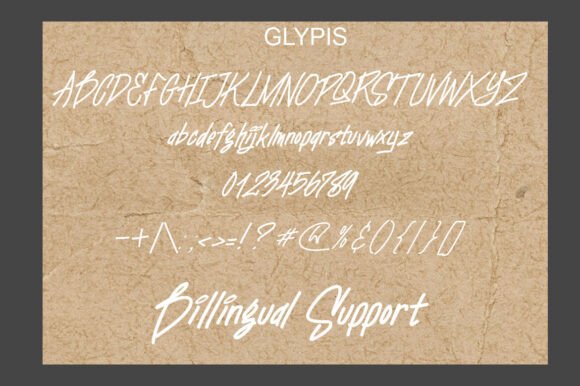 Rungkat Font PNG with transparent background - Preview 1