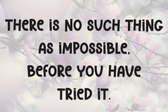 Sample Size Font PNG with transparent background - Preview 2
