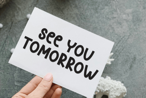 Sample Size Font PNG with transparent background - Preview 3