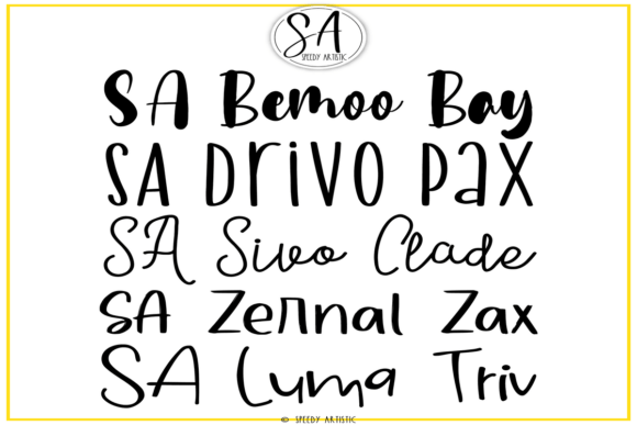 Script and Handwritten Bundle  Font PNG with transparent background - Preview 1