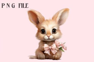 Watercolor Bunny Clipart Graphic by Creative Design House · Creative ...