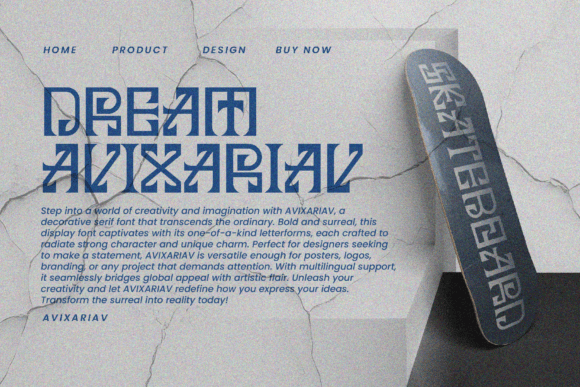 Avixariav Font - Preview 5