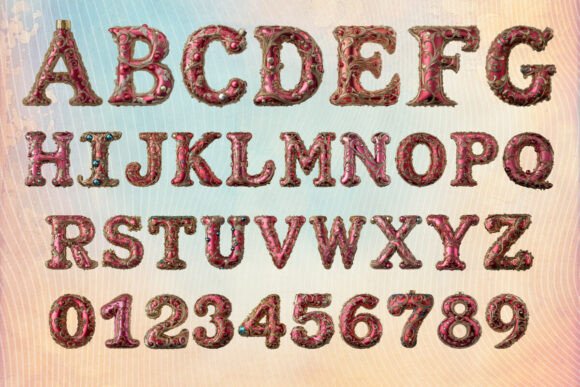 Christmas Ornament Font - Preview 1