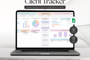 Client Tracker Spreadsheet Graphic by ThePlannersDelight · Creative Fabrica