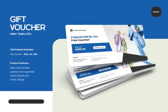 Fashion Gift Coupon Voucher Templates