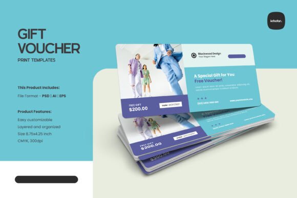 Fashion Gift Coupon Voucher Templates