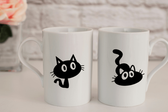 Goofy Cat Font PNG with transparent background - Preview 4