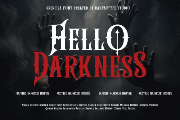 Grenosa Font - Preview 6