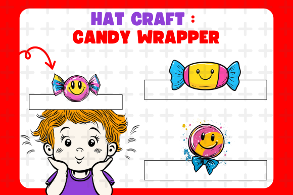 Hat Craft Candy Wrapper Activity