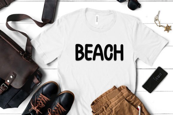 Hello Simple Font PNG with transparent background - Preview 3