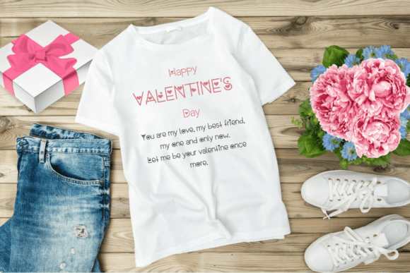 Kisses Love Font PNG with transparent background - Preview 2