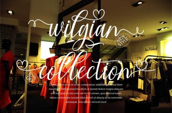 Lovely Alesya Font PNG with transparent background - Preview 3