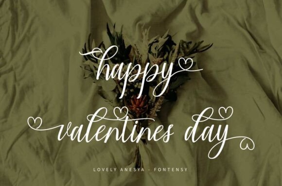 Lovely Alesya Font PNG with transparent background - Preview 6