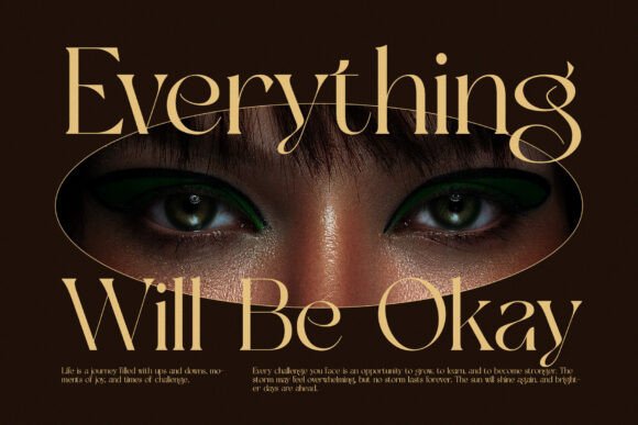 Mafgin Font PNG with transparent background - Preview 5