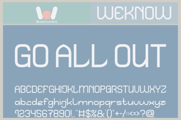 Quiet Thinker Font PNG with transparent background - Preview 2
