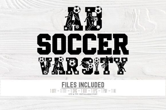 Ab Soccer Varsity Font - Preview 1