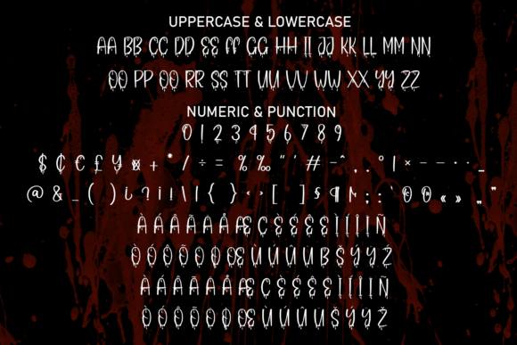 Blood Feast Font - Preview 6