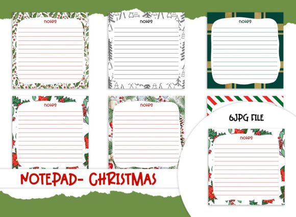 Christmas Memo Pad - Notepad