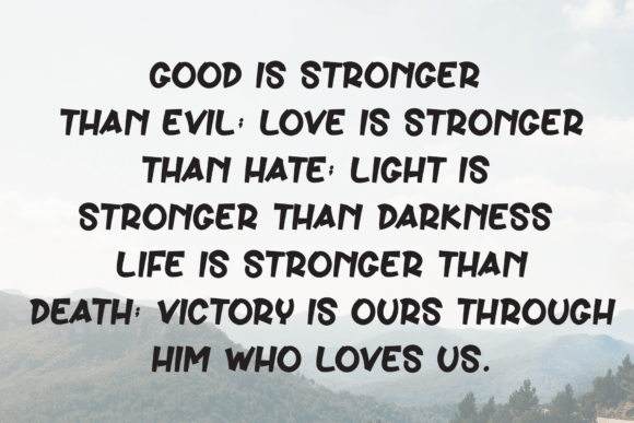 Daddy Happy Font - Preview 5