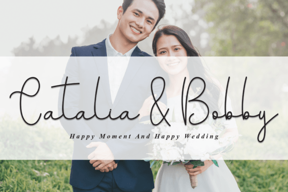 Elegant Christmas Font - Preview 1
