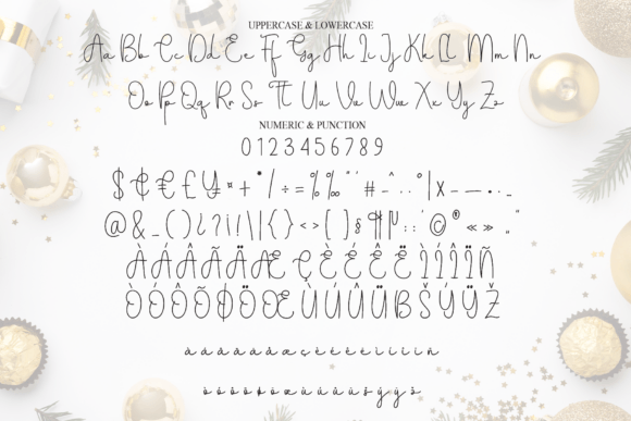 Elegant Christmas Font - Preview 6