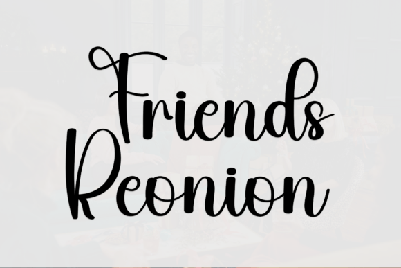 Friendsgiving Font - Preview 6