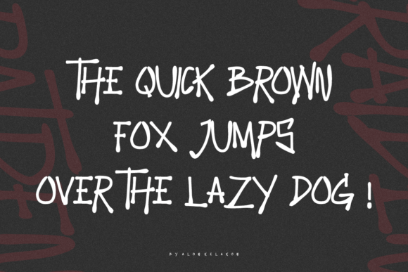 Gratdeng Font - Preview 4