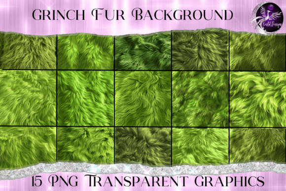 Green Fur Background
