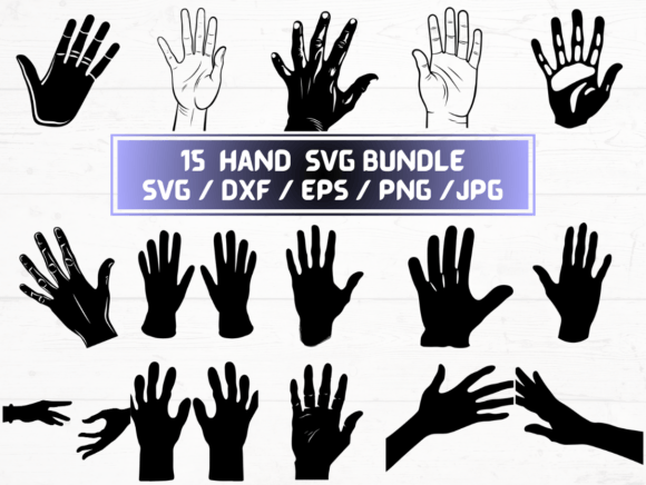 Hand File Graphics 2 Hand Svg File For Cricut Designs & Graphics