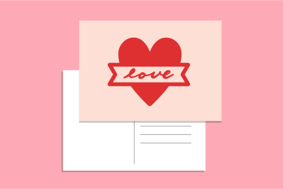 Heart Doodle Font PNG with transparent background - Preview 5